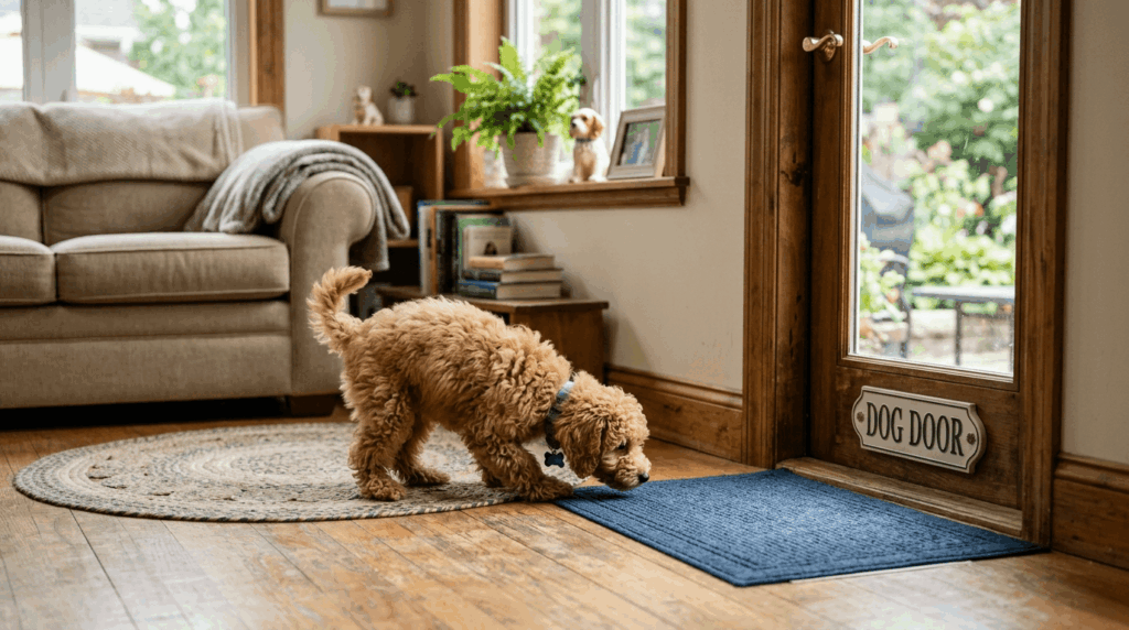 Signs your poodle puppy needs potty showing behavioral cues and body language
